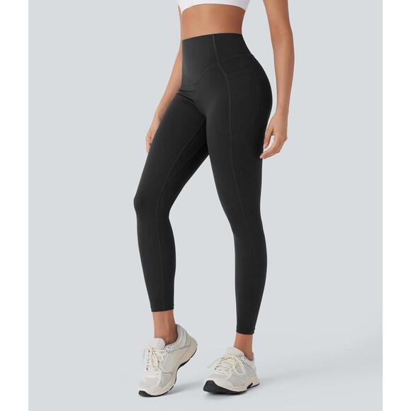 NWT Halara UltraSculpt High Waisted Tummy Control Butt Lifting Ruched Leggings S - Picture 6 of 12